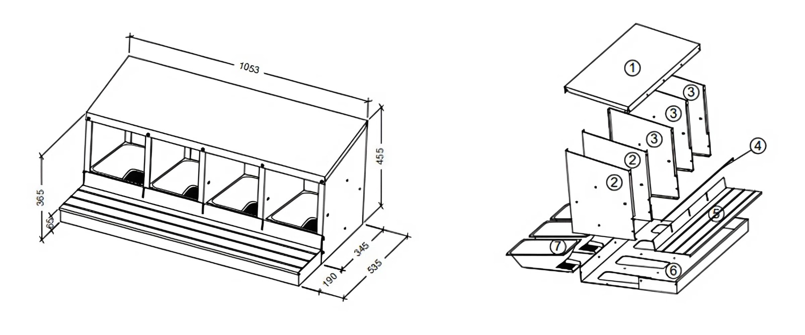 snaskove-hnizdo-pro-slepice-se-sbernym-kosikem-na-vejce-gaun-10101-ctyrmistne-rozmery